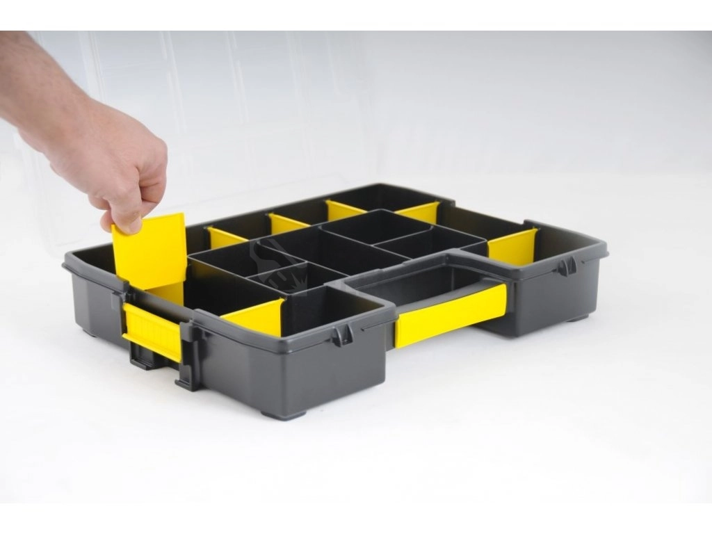Obrázek produktu Organizér Stanley SortMaster Junior 1-97-483 s měnitelnou velikostí přihrádek 2