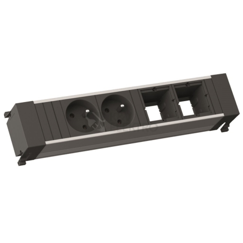  Zásuvková jednotka Bachmann 916.047 POWER FRAME 2x230V