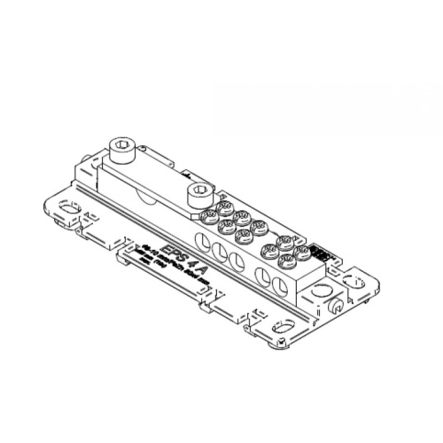 Ekvipotenciální svorkovnice Elektro Bečov EPS 4 A s krytem I228407 (obrázek 3)