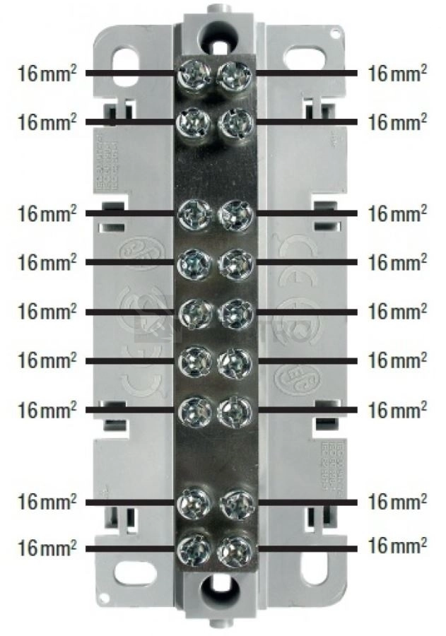 Obrázek produktu Ekvipotenciální svorkovnice Elektro Bečov EPS 4 C s krytem I228607 2