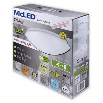 LED svítidlo McLED Cala 12 E 12W 4000K IP44 s nouzovým modulem 1,5h ML-411.212.32.0 (obrázek 5)