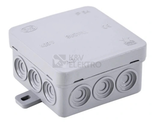 Obrázek produktu Instalační krabice na omítku SCABOMET IP54 75x75x40mm SCAME A2 0