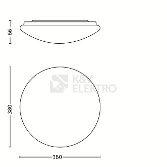 Obrázek produktu Stropní LED svítidlo Philips Wawel 31822/31/P5 20W 2000lm Scene Switch 2700-4000K-6500K 5