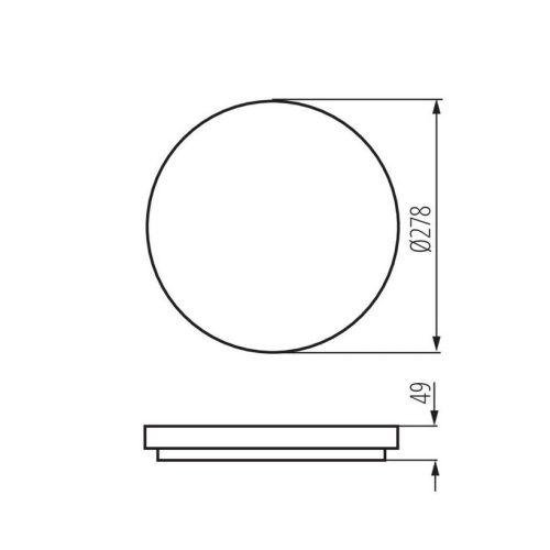 Svítidlo Kanlux VARSO LED 18W-WW-O 18W teplá bílá 3000K IP54 26440 (obrázek 6)