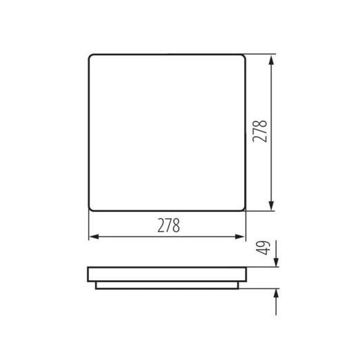 Svítidlo Kanlux VARSO LED 18W-NW-L 18W neutrální bílá 4000K IP54 26443 (obrázek 5)