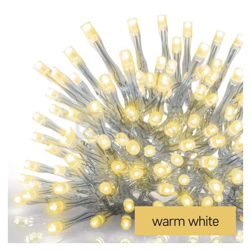 Obrázek produktu Vánoční osvětlení EMOS D4CW02 ZY1906 LED řetěz krápníky 5m teplá bílá ovladač programy 12