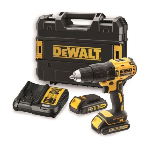 Levně Aku vrtačka DeWALT DCD778S2T 18V bezuhlíková s příklepem 2x aku Li-ion 1,5Ah