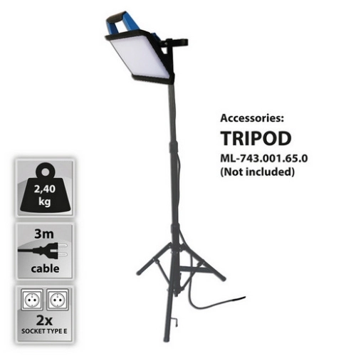 LED reflektor McLED Calipso 45W 4250/2500lm 6500K IP54 ML-511.600.65.0 (obrázek 7)