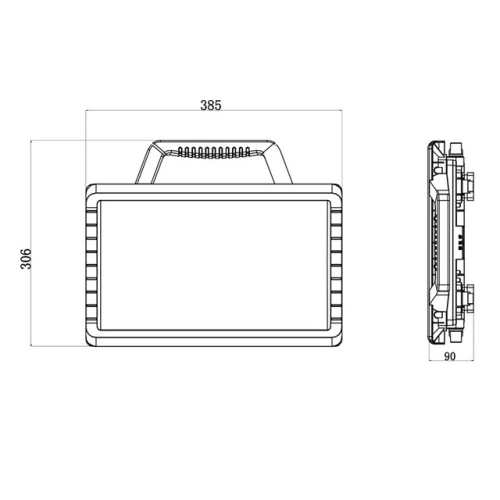 LED reflektor McLED Calipso 45W 4250/2500lm 6500K IP54 ML-511.600.65.0 (obrázek 10)