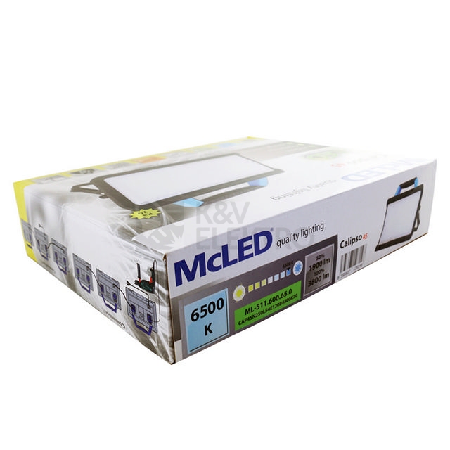 Obrázek produktu LED reflektor McLED Calipso 45W 3800/1900lm 6500K IP54 ML-511.600.65.0 1