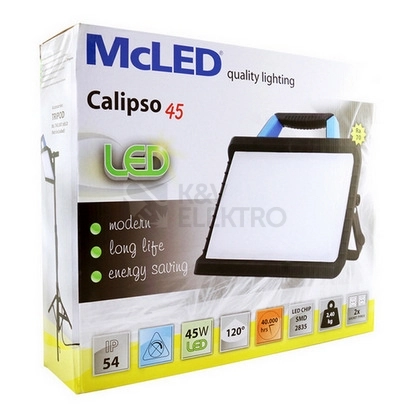 Obrázek produktu LED reflektor McLED Calipso 45W 4250/2500lm 6500K IP54 ML-511.600.65.0 7