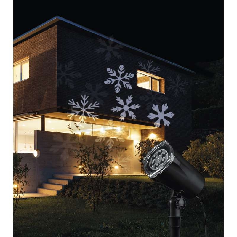 Obrázek produktu Vánoční osvětlení EMOS DCPC02 ZY1936 LED dekorativní projektor bílé vločky 5