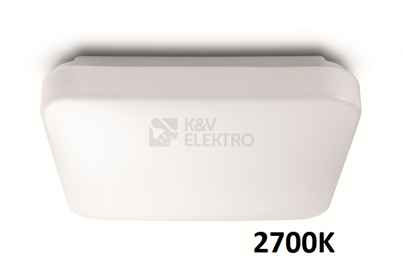 Obrázek produktu LED nástěnné a stropní svítidlo Philips Mauve 1700lm, 2700K, 322x322mm 0