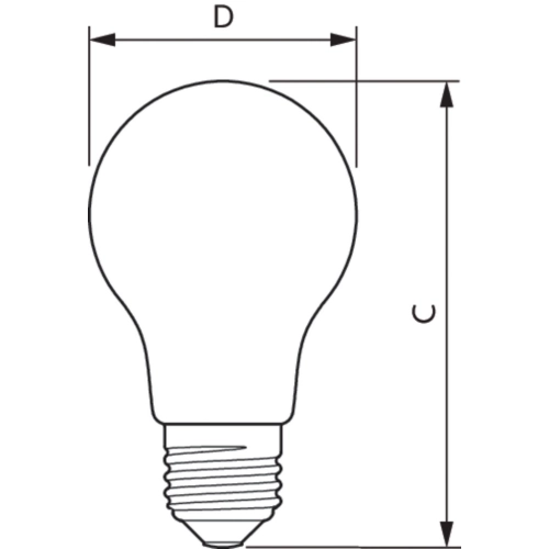 LED žárovka E27 Philips A60 8,5W (75W) neutrální bílá (4000K) (obrázek 3)