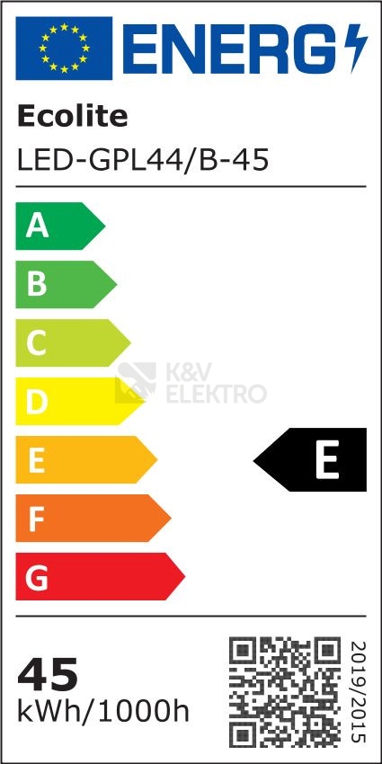 Obrázek produktu LED panel Ecolite ZEUS LED-GPL44/B-45 120x30cm 3
