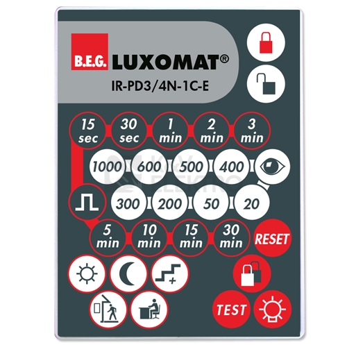 Dálkový ovládač LUXOMAT IR-PD3/4N-1C-E