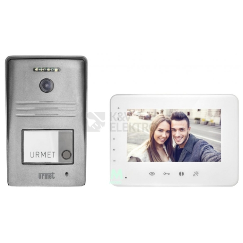 Sada domovního videotelefonu Urmet 1726/11 7" pro 1 účastníka