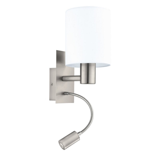 Nástěnné svítidlo EGLO Pasteri 96477 1xE27/40W+LED/3,5W