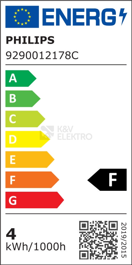 Obrázek produktu LED žárovka GU10 Philips MV 3,5W (35W) teplá bílá (2700K), reflektor 36° 1