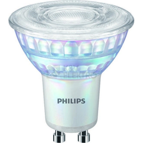  LED žárovka GU10 Philips MV 3W (35W) teplá bílá (2700K) stmívatelná, reflektor 36°