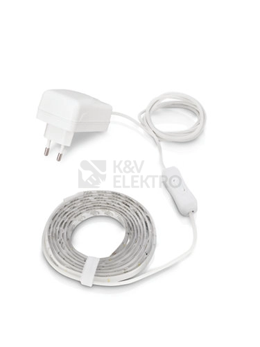 Obrázek produktu LED pásek Philips 70102/31/P2 5m 22W neutrální bílá 70102/31/P2 s vypínačem na kabelu 2