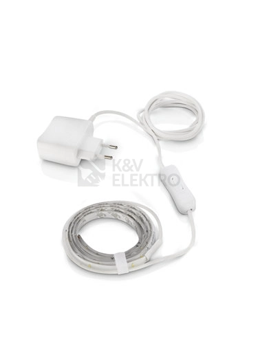 Obrázek produktu LED pásek Philips 2M 9W teplá bílá 70101/31/P2 s vypínačem na kabelu 1