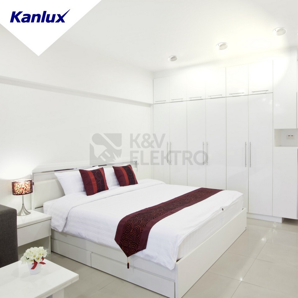 Obrázek produktu Podhledové svítidlo bez patice Kanux IVRI DTO-W 26736 3