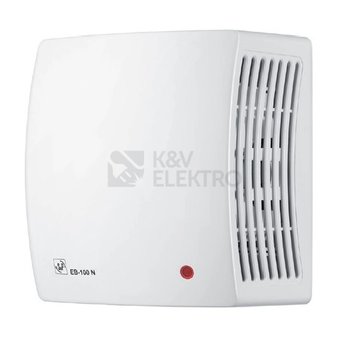 Obrázek produktu Radiální koupelnový ventilátor se zpětnou klapkou a časovým doběhem Soler & Palau EB 100 N T 1