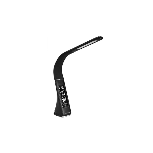 Stolní lampička LED Panlux LORD černá kůže PN15100003 (obrázek 6)