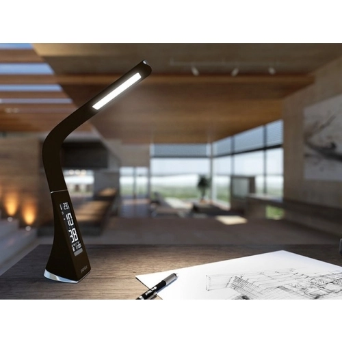Stolní lampička LED Panlux LORD černá kůže PN15100003 (obrázek 7)