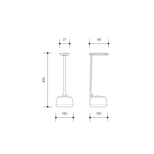 Lampička Panlux MOANA MUSIC LED s bluetooth reproduktorem bílá neutrální PN15300014