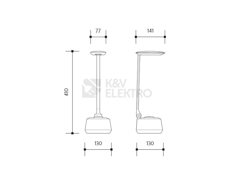 Obrázek produktu Lampička Panlux MOANA MUSIC LED s bluetooth reproduktorem bílá neutrální PN15300014 2
