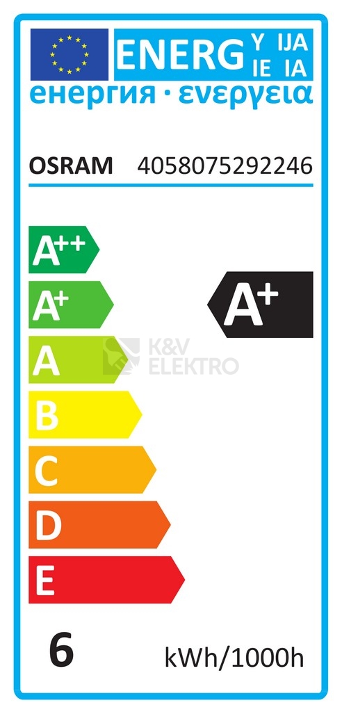 Obrázek produktu LED žárovka E27 OSRAM PARATHOM CL A FR 5,5W (40W) neutrální bílá (4000K) 2