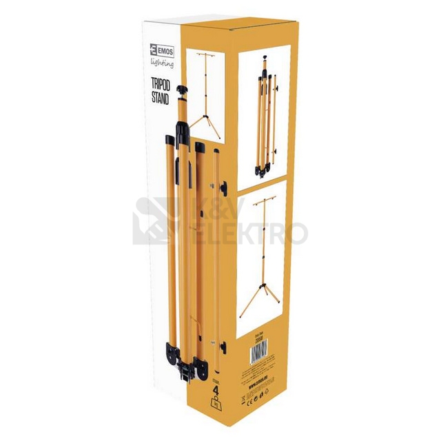 Obrázek produktu Trojnožka/stojan/stativ EMOS ZS9510 teleskopická 660-1800mm pro dva reflektory 3