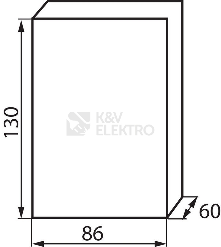 Obrázek produktu Kryt jističe Kanlux DB104W 1X4P/SM 03851 1