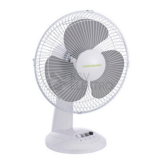 Obrázek produktu Stolní ventilátor Kanlux VENETO-30GR bílá/šedá 23812 0
