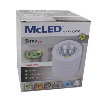 Přisazené LED svítidlo McLED Sima S30 30W 2700K ML-416.025.33.0 (obrázek 10)