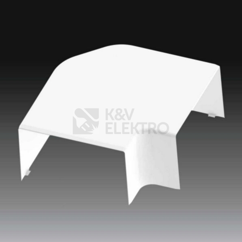 Obrázek produktu Kryt KOPOS PK 110x65 D roh ohybový 8213 HB bílá 0