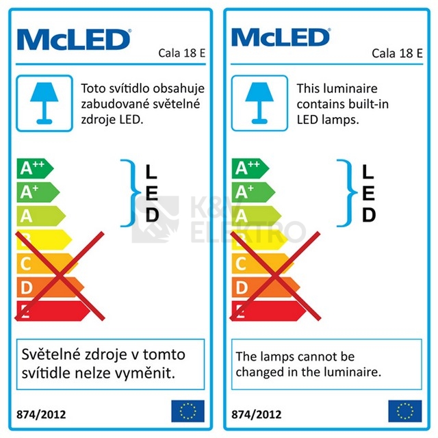 Obrázek produktu LED SVIT. CALA 18E 2700K ML-411.215.32.0 2