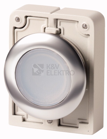 Obrázek produktu Ovládací hlavice prosvětlená bílá EATON M30C-FDL-W 182925 0