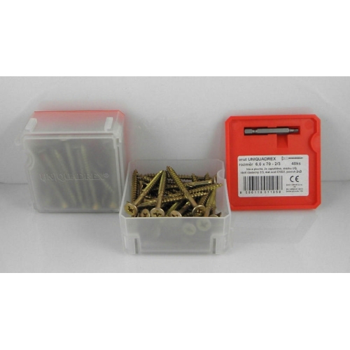 Vrut 6×60 UNIQUADREX v UQ BOXu (45ks)