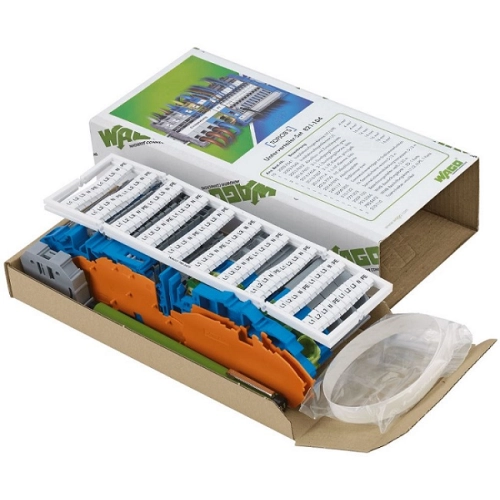 Sada řadových svorek WAGO TopJobS 821-104 pro podružné rozvaděče