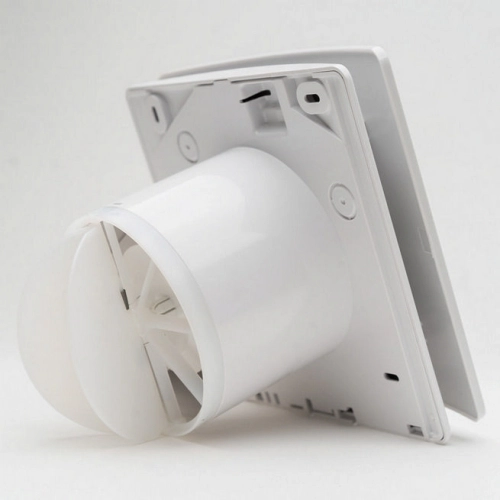 Axiální koupelnový ventilátor se zpětnou klapkou a časovým doběhem ELEGANCE T 100 (obrázek 2)