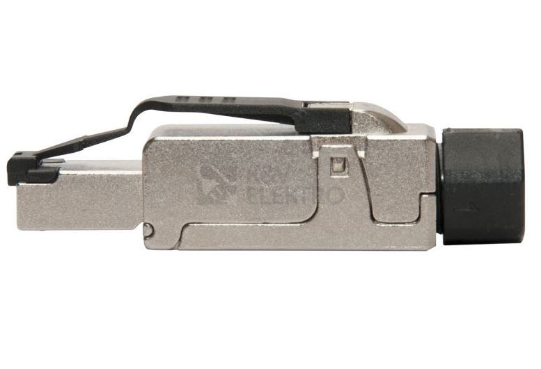 Obrázek produktu Konektor průmyslový univerzální RJ45 CAT6A STP samořezný Solarix SXRJ45-6A-STP-BK-SA 2
