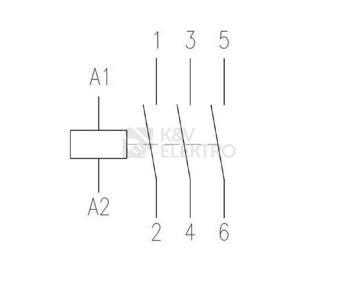 Obrázek produktu Stykač DILM65-EA 65A/30kW AC-3 85A AC-1 230V EATON DILM65-EA(230V50HZ,240V60HZ) 190013 2