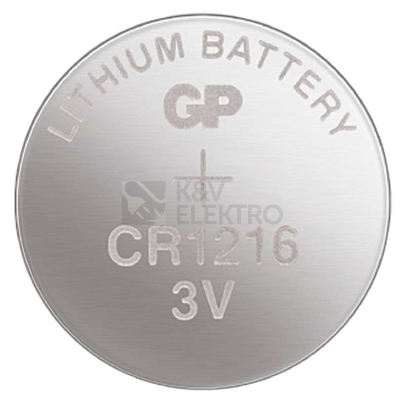 Obrázek produktu  Lithiová knoflíková baterie GP CR1216 1ks 1