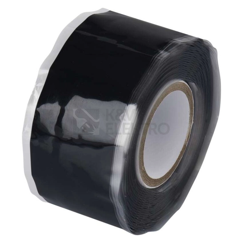 Obrázek produktu Silikonová páska vulkanizační 25mm/3m černá EMOS F52503 1
