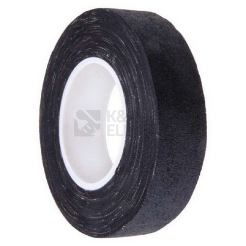  Izolační lepící páska textilní 19mm / 10m černá EMOS F6910