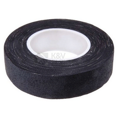 Obrázek produktu  Izolační lepící páska textilní 19mm / 10m černá EMOS F6910 1