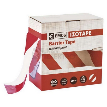 Obrázek produktu  Vytyčovací páska 75mm / 250m EMOS F87525 6